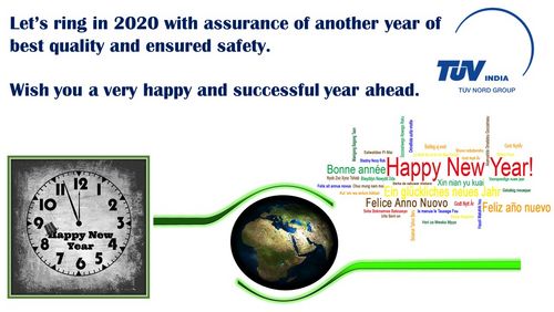 TUV India Wishes Everyone A Very Happy New Year 2020 - News | TÜV NORD GROUP Newsroom