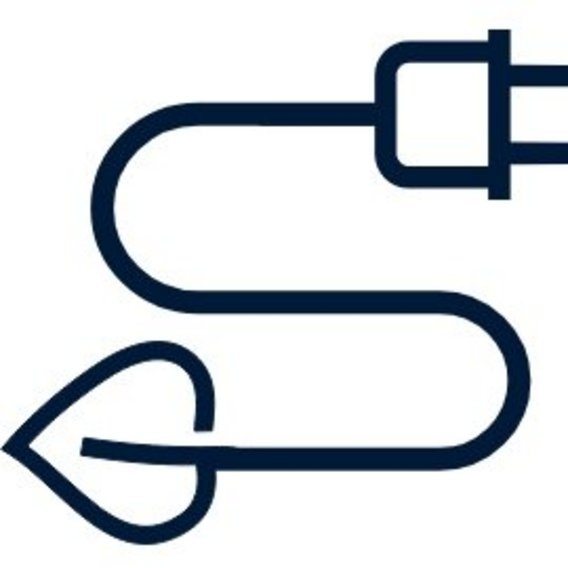Plant power plug icon