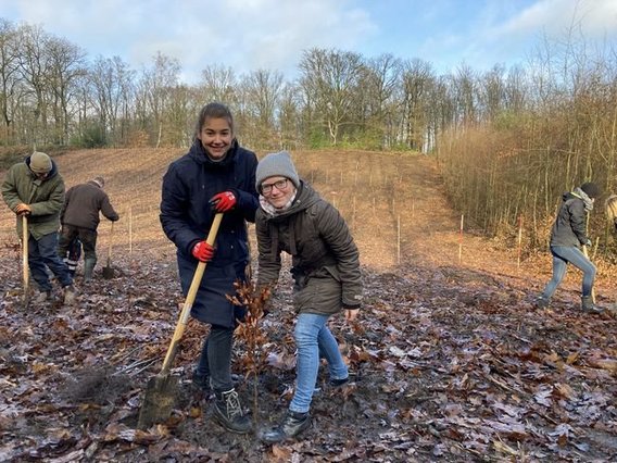 TÜV NORD Kollegen bei der Aktion pace4plants